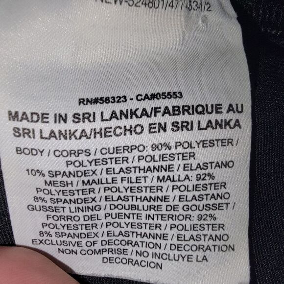 Nike Pro Dri-fit Compression Black Tights Pants Size Large - Picture 7 of 7